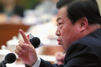 環(huán)保部部長(zhǎng)周生賢講話(huà)。 本報(bào)記者王海欣攝