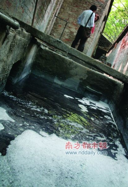 珠江污染。南都記者李向新攝
