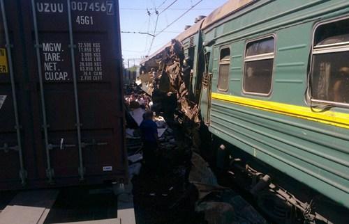 俄火車相撞事故已致9人死亡 逾50人受傷（組圖）