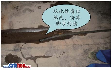 切斷閥門(mén)關(guān)閉不嚴(yán)導(dǎo)致蒸汽灼燙事故