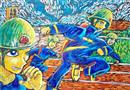 繪畫作品：消防勇士