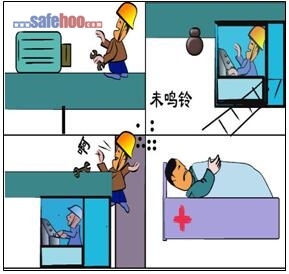 未開警鈴傷人