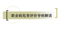 職業(yè)病危害評價導(dǎo)則解讀