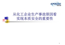 從化工企業(yè)事故原因看實現(xiàn)本質(zhì)安全重要性
