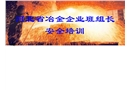 鋼鐵企業(yè)員工安全培訓(xùn)
