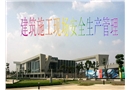 建筑施工現(xiàn)場安全生產(chǎn)管理監(jiān)督檢查