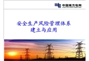 安全生產(chǎn)風(fēng)險(xiǎn)管理體系建立與應(yīng)用