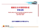 健康安全環(huán)境管理體系審核過程
