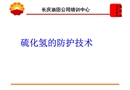 硫化氫的防護技術
