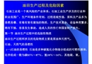 石油生產中危險危害因素辨識
