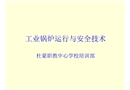 工業(yè)鍋爐運(yùn)行與安全技術(shù)