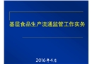 食品安全監(jiān)管培訓