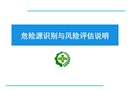 危險(xiǎn)源識(shí)別與風(fēng)險(xiǎn)評(píng)估說(shuō)明