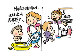 燒燙傷：流動(dòng)涼水沖洗，別涂牙膏