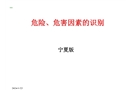 危險(xiǎn)、危害因素辨識(shí)