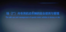 場(chǎng)（廠(chǎng)）內(nèi)專(zhuān)用機(jī)動(dòng)車(chē)輛的安全使用與管理