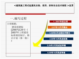 建筑施工塔式起重機安裝、使用、拆卸安全技術規(guī)程培訓講義