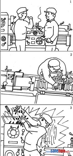 未停車調(diào)機器 手指被絞傷