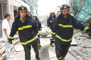 江蘇泰州在建工地發(fā)生坍塌事故已致3死1傷